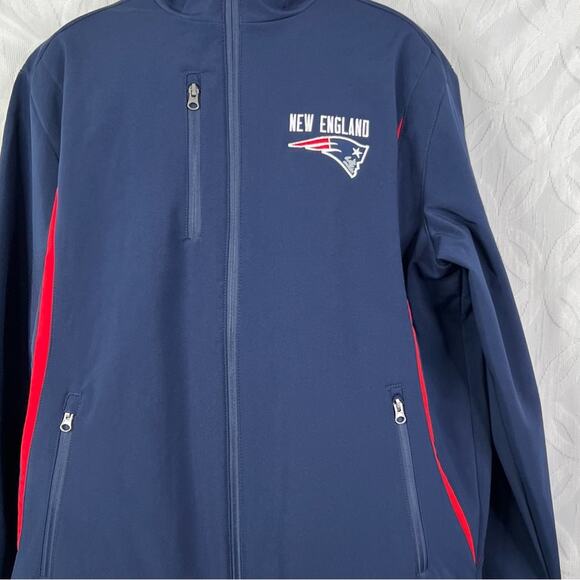 New England Patriots NFL Soft Shell Full Zip Jacket Size XL NWT - Picture 5 of 11